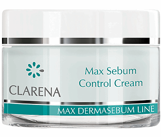 Clarena Нормалізуючий крем з саліциловою кислотою Max Sebum Control Cream
