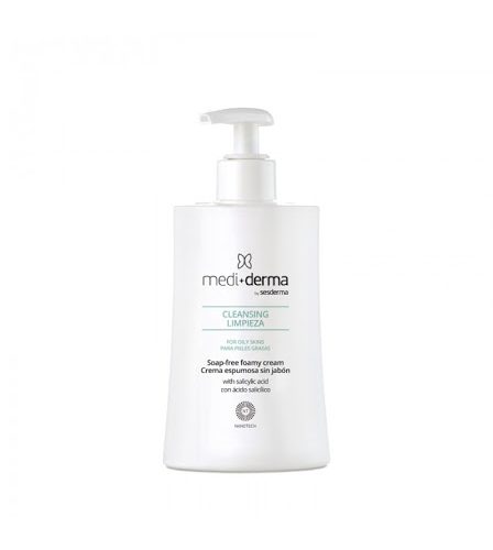 Mediderma очищающий крем для жирной кожи soap-free foamy cream